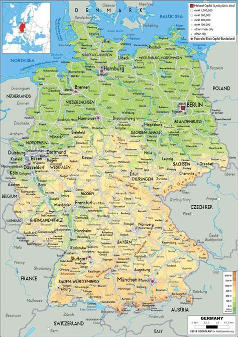 Image result for Map of Germany