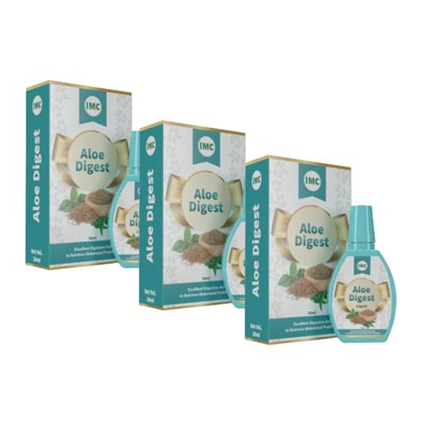 Buy IMC Herbal Aloe Digest Drop | 30ml (each)| Pack of 3 |Aloe Digest ...