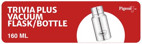 Buy Pigeon Trivia 160ml double walled insulated, Hot & Cold Thermo ...