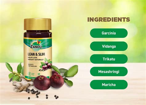 Ayurvedic Weight Loss Capsules | Fat Burn, Boost Metabolism | Zandu ...