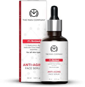 THE MAN COMPANY 1% Retinol Anti-Aging Face Serum for Men To Reduce Fine ...