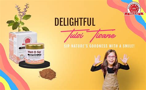 Buy Well O Sip Tulsi Tisanes For 3-12y Child | Immunity Booster | Helps ...