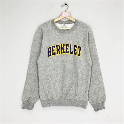 Vintage University California Berkeley Sweatshirt Berkeley Crewneck ...