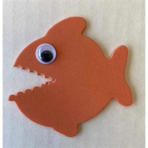 SHAPESETC. SHAPES ETC. 15 Pcs Foam Fish Assorted Color Cut-Outs India ...