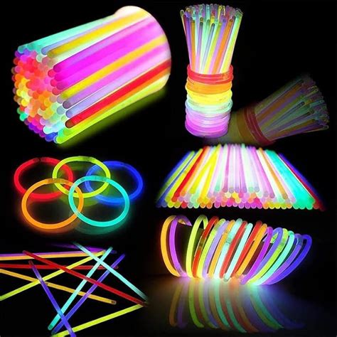 Magicwand【Pack of 100】Glow in the Dark Premium Bracelet/Bands for Kids ...
