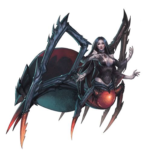 Half Human Half Spider Anime