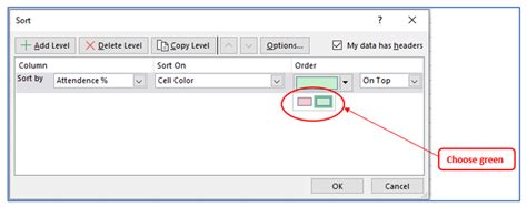 Image result for Auto Sort Data by Color