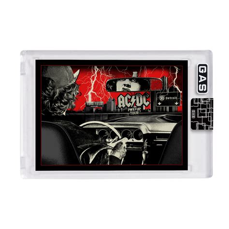 AC/DC Detroit April 30, 2025 Trading Card