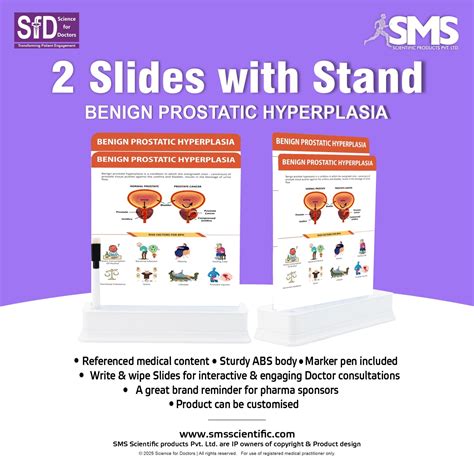 Benign Prostatic Hyperplasia : 2 Slides With Stand – SMS Scientific ...