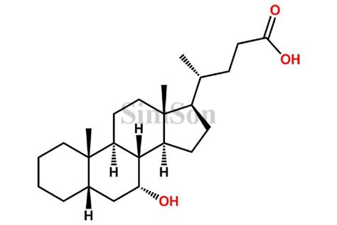 7alpha-Hydroxy-5beta-cholanic acid | CAS No- 28083-34-3 | Simson Pharma ...