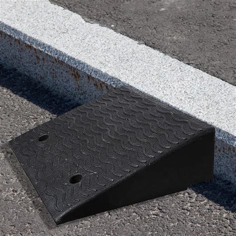 Buy Solid Rubber Curb Transition Ramp, Heavy Duty Garage Ramps with ...