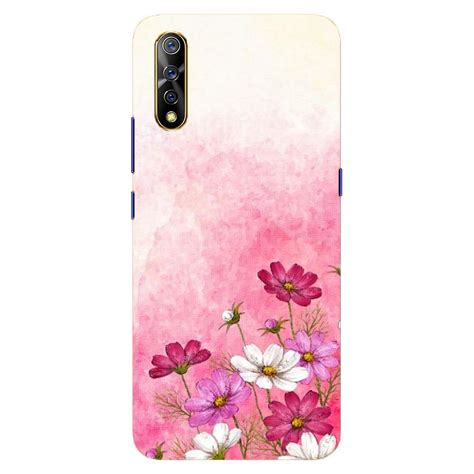 NDCOM for VIVO Z1x Back Cover Flowers Girly Printed Latest Hard Case ...