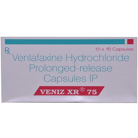 Veniz XR 75 Capsule | Uses, Side Effects, Price | Apollo Pharmacy