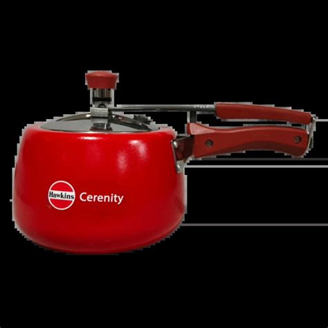 Hawkins Tomato Red Pressure Cooker Cerenity 3 Ltr