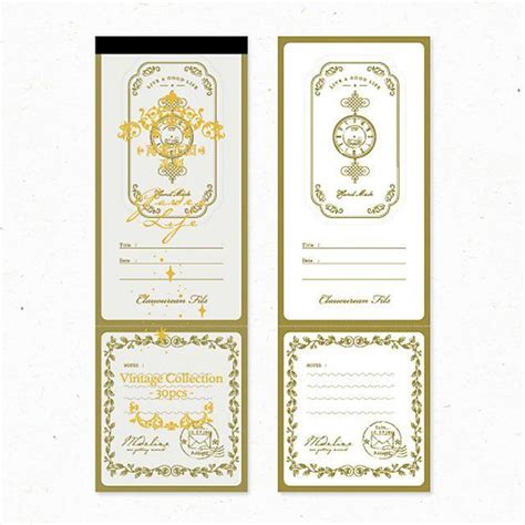 Long Hollow Frame Memo pad