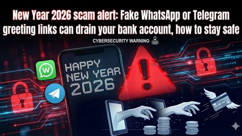 New Year 2026 scam alert: Fake WhatsApp or Telegram greeting links can ...