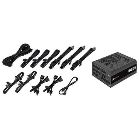 Buy Corsair HX1000i 1000 Watt 80 Plus Platinum PSU | Mdcomputers.in