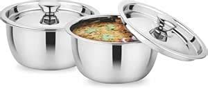 Chakmak Fresho Donga | Set of 2 Piece | Stainless Steel | with Lid ...