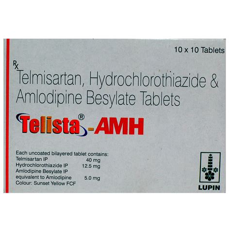 Telista AMH Tablet 10's Price, Uses, Side Effects, Composition - Apollo ...