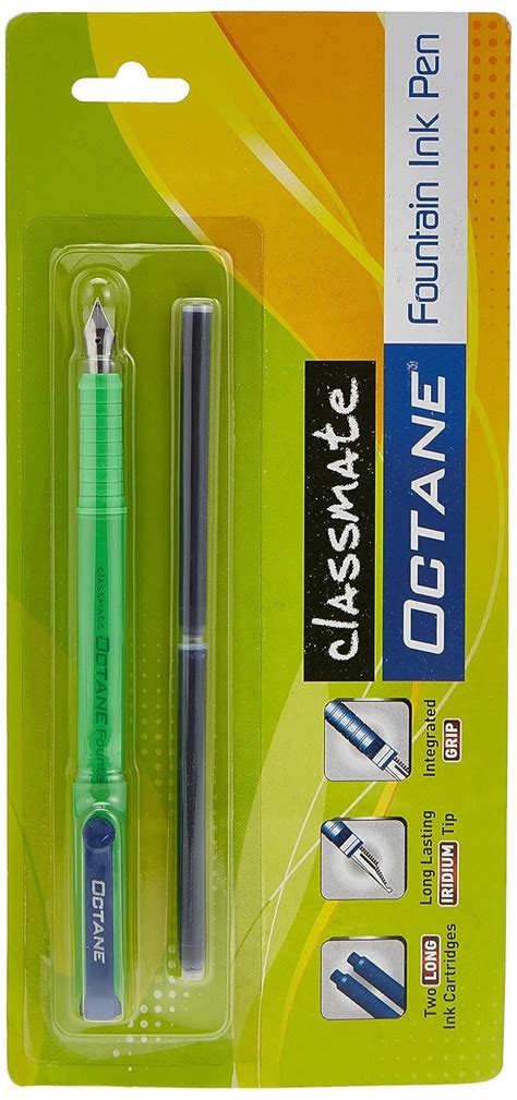 Classmate Fountain Ink Pen - Octane, 1 Numbers Carton : Amazon.in ...