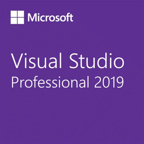 Buy Visual Studio Professional 2019 Genuine License - 1 PC