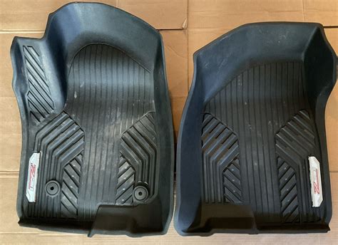 2019-2024 SIERRA AT4 FRONT FLOOR MATS OEM GMC AT4 LOGO ALL WEATHER ...