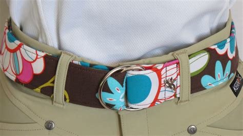 Chubs & Co. Belt Dixie Premium D-ring Belt Bird and Flowers Print ...