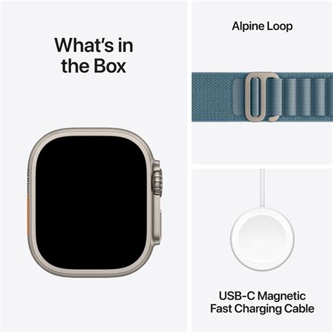 Apple Watch Ultra 3 GPS + Cellular 49mm Alpine Loop