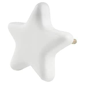 IndianShelf 2 Pieces White Star Ceramic Luxury Drawer Knobs for Kitchen ...