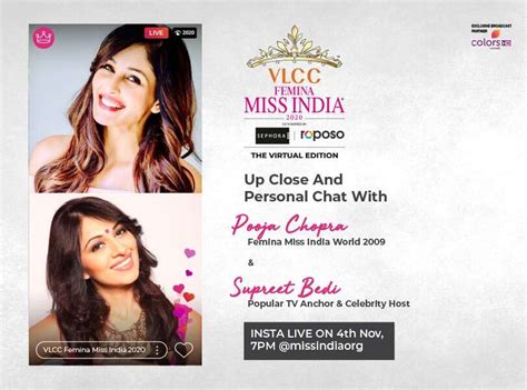 Stay tuned as we go live with Pooja Chopra and Supreet Bedi