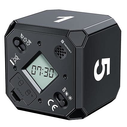 Portronics Timeout, Smart 1, 5, 7, 9 Minute Count Down Timer Cube with ...