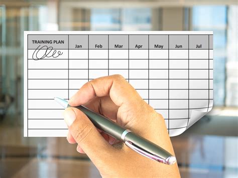 How to Set Up a Basic Training Plan 的图像结果