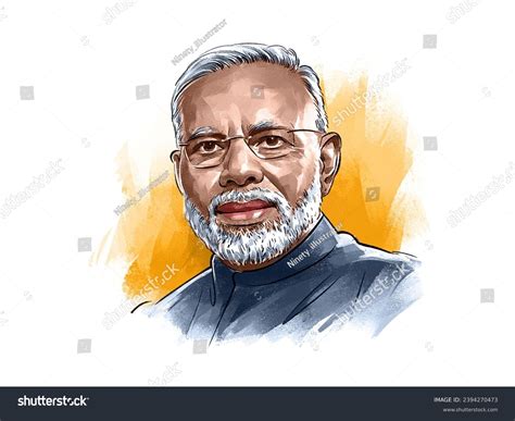 Image result for Narendra Modi Drawing