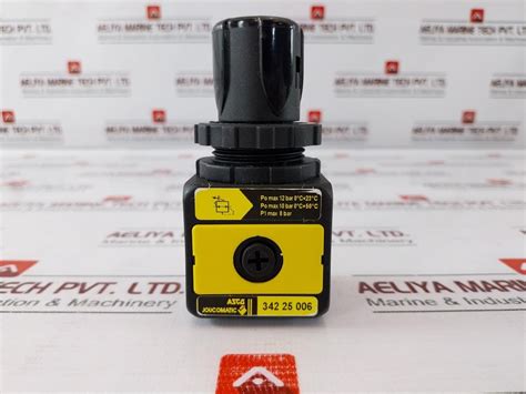 Asco Joucomatic 342 25 006 Air Pressure Regulator Po Max 12 Bar ...