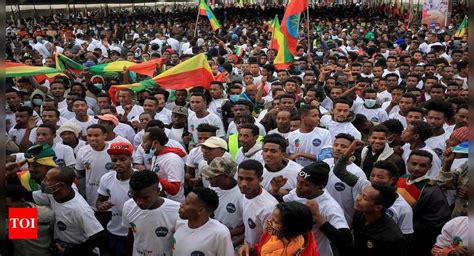 As Tigray war intensifies, Ethiopia parades new army recruits - Times ...