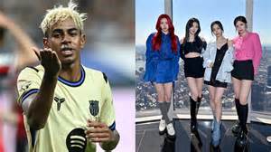 Lamine Yamal & Barcelona stars link up with K-pop girl group ITZY as ...