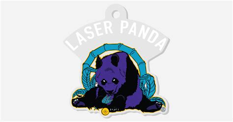 LP Keychain by Laser Panda | Keychains | Sticker Mule India