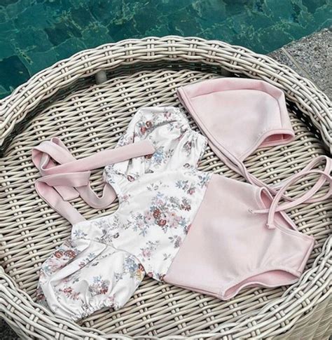 予約flower print swimsuit | twinkle baby&kids