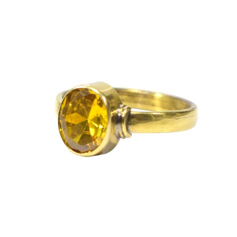 धनु & मीन राशि: Peela Zircon Ring अभिमंत्रित और प्रभावशाली रत्‍न ...