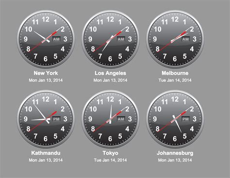 All-Time Zones Clock 的图像结果