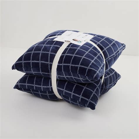 Buy Ebony Set of 2 Filled Cushions - 45x45cm from Home Centre at just ...