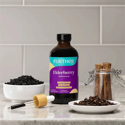 Shop Further Food Elderberry Soothing Syrup for Kids and Adults – The ...