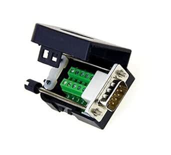 Generic D-SUB DB9 Male 9Pin Screw Type Breakout Terminals Connector ...