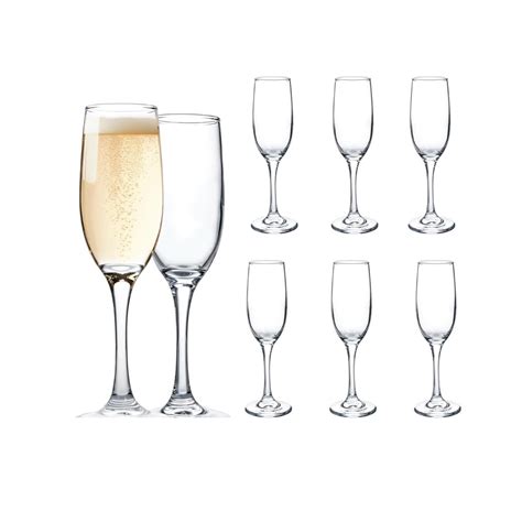 1808 - Set de 6 Copas para Champagne 150ml - GM Importaciones