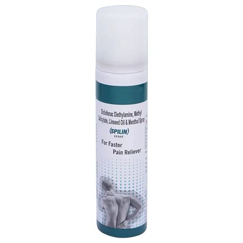 Buy Spilin Pain Reliever Spray 55 gm online | Uses, Side Effects, Price ...