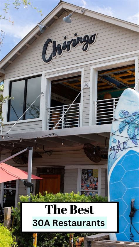 35 best 30a restaurants 2023 – Artofit