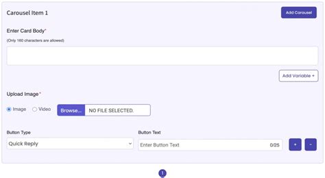 What is a WhatsApp carousel template, and how do I create one with ...