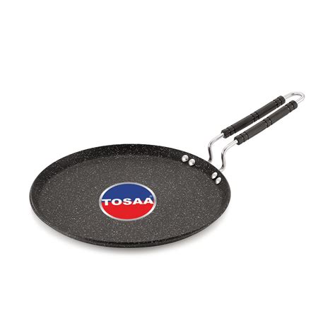 Buy Tosaa Aluminium Stone Power Induction Flat Tawa Roti Tawa, Dosa ...