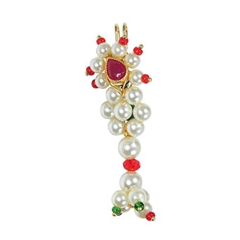 Buy GARGISH Style Saree Pin/Brooch Maharashtrian Traditional Jewellery ...
