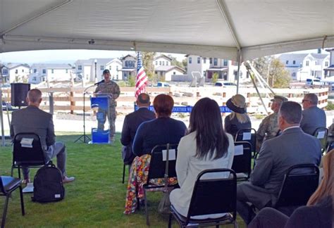 Presidio of Monterey celebrates opening of energy-efficient housing ...